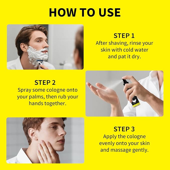 SEVICH Aftershave for Men,Soothing Spray with Aloe Vera & Oat Extract,Refreshing Scent,Relieves Razor Burn & Irritation,100ml