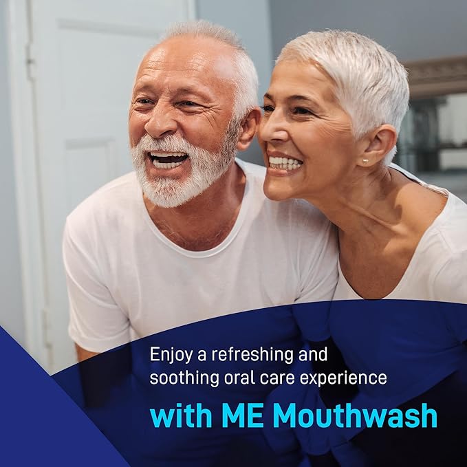 ME Medi Choice Alcohol-Free & Gluten-Free Mouthwash - Cinnamon Burst Flavor - Refreshing & Cleansing - Made in USA, Hypoallergenic - Travel Size 6-Pack X 4 oz Bottles