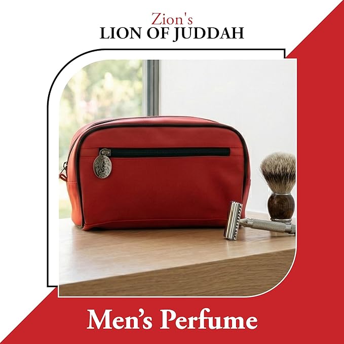 Conqueror Eau de Parfum Gift Set for Men | 15ml Long-Lasting EDP + Premium Travel Toiletry Bag | Bold Masculine Fragrance | Luxury Men’s Gift.