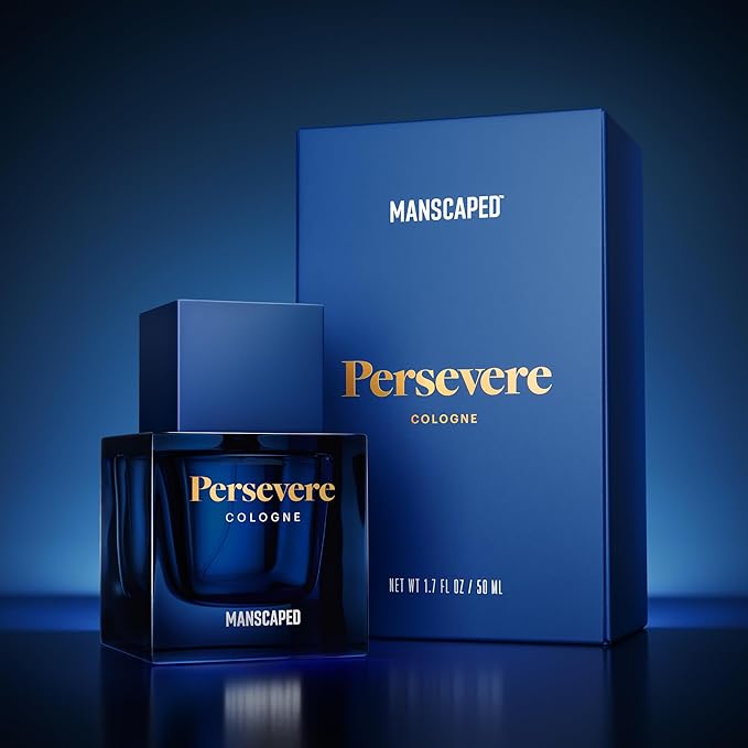 MANSCAPED® Persevere® Cologne, Men's Eau de Toilette Body Spray Light & Woodsy, Paraben-Free, 50ml