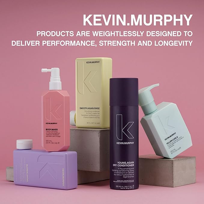 KEVIN.MURPHY ROUGH.RIDER Clay - Hair Strengthening - For All Hair Types - Moldable Styling Clay - Sulphate Free Care - 30 g / 1.1 oz (Pack of 2)