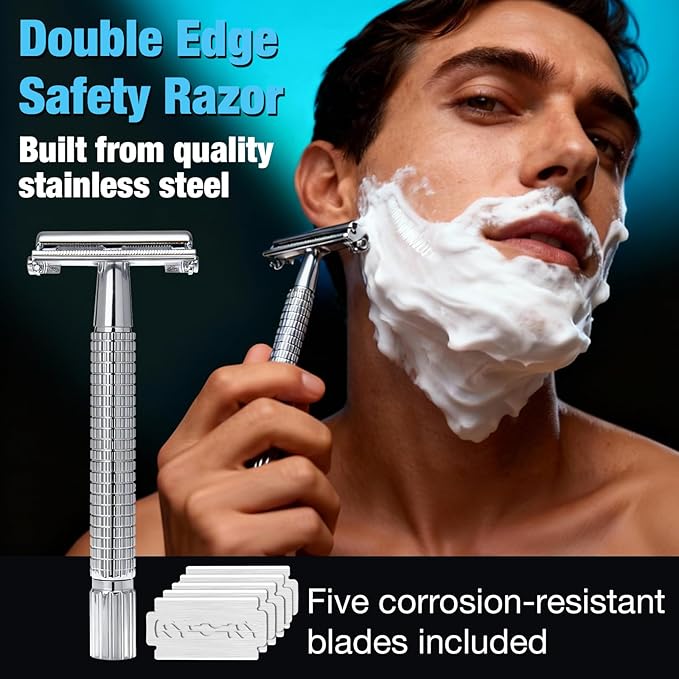 Shaving Kit for Men Sensitive Skin,Natural Cologne Shaving Cream,Balm,Bowl,Razor,Tumbler Cup,Mens Self Care &Grooming Valentines Fathers Day Birthday Gifts for Men Dad Him Boyfriend Christmas Gift Set