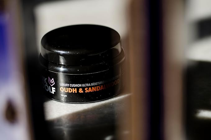 Oudh & Sandalwood Shaving Cream for Men & Women | Moisturizing Formula for Close, Comfortable Shave | Hydrates Skin, Softens Beard, Reduces Irritation | Smooth Shave Experience | 3.3 Oz