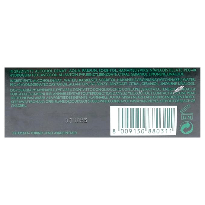 Visconti Di Modrone Acqua Di Selva Aftershave for Men, 3.4 Ounce