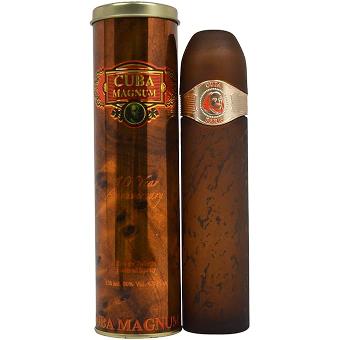 Cuba Magnum Red By Cuba For Men, Eau De Toilette Spray, 4.2-Ounce Bottle,152257