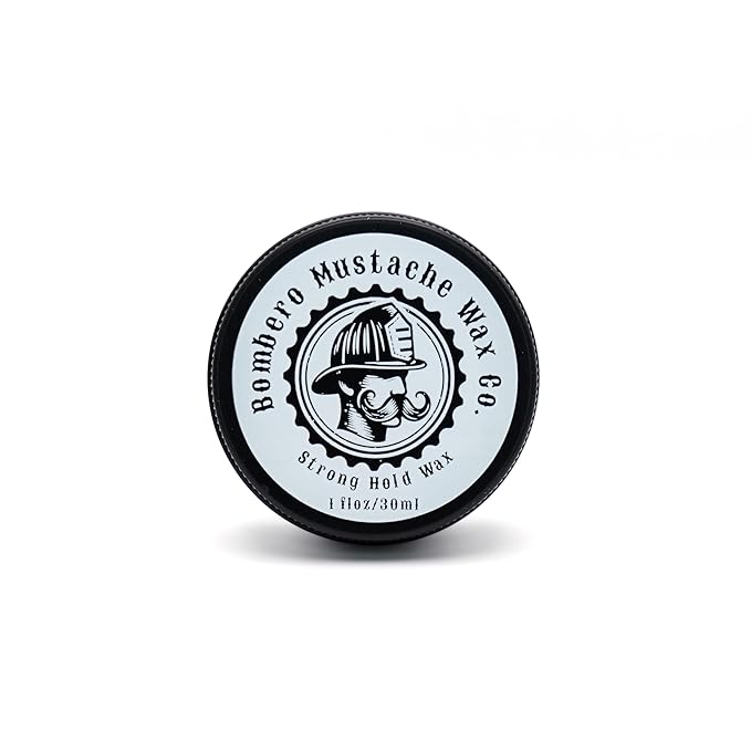 Mustache Wax Strong Hold, Long-Lasting & Nourishing – Great Scents – Firm, Extra Strong Styling for Men’s Mustache