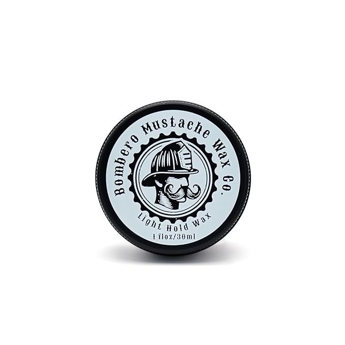 Mustache Wax Light Hold, Long-Lasting & Nourishing – Great Scents – Natural Styling for Men’s Mustache