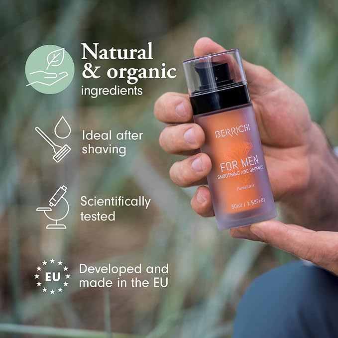 Mens Anti Aging Face Cream - Fast-Absorbing & Organic Anti Wrinkle Face Cream with Powerful Antioxidant Astaxanthin & Jojoba Oil I Hydrating Facial Moisturizer for Men to Reduce Fine Lines & Wrinkles
