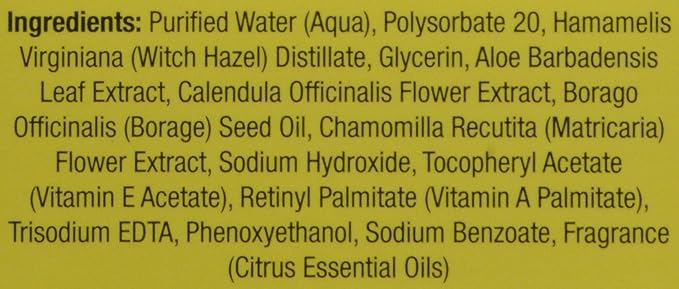 Lucky Tiger After Shave and Face Tonic (8 Fl Oz) – Alcohol-Free Aftershave Lotion for Men – Soothing Face Toner with Aloe Vera, Calendula & Chamomile for Razor Burn Treatment
