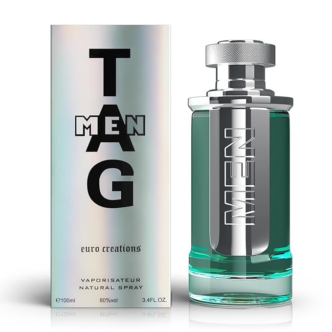 Cologne for Men – INSPIRED by A WORLD RENOWNED MEN'S PERFUME – Bergamot, Grapefruit, Lemon, Pink Pepper – Fresh, Spicy, Citrus, Woody – 3.4 fl oz