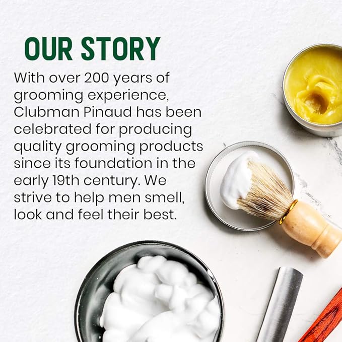 Clubman Reserve Cognac Neat After Shave Lotion for Men – Classic Aftershave Splash, Soothing Aftershave Care, 6 fl oz