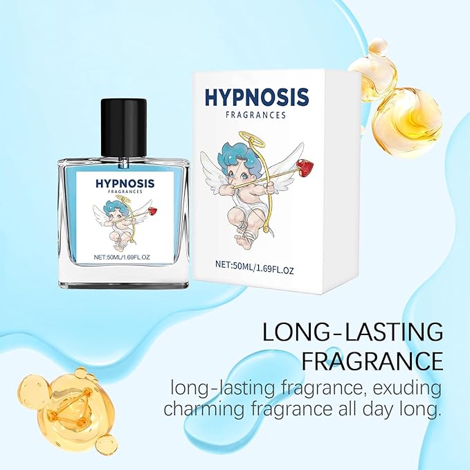 Hypnosis 2.0 Pheromone-Infused Cologne for Men, Long Lasting Scent, Pheromone Perfume 50ml for Father, Boy Friend and Husband