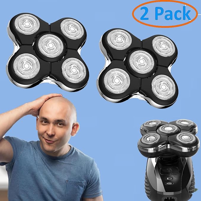 Pro Head Shaver Replacement Blades Compatible with Remington Balder Pro Head Shaver Model XR7000,Precision Electric Shaving for Bald Men (2pack)
