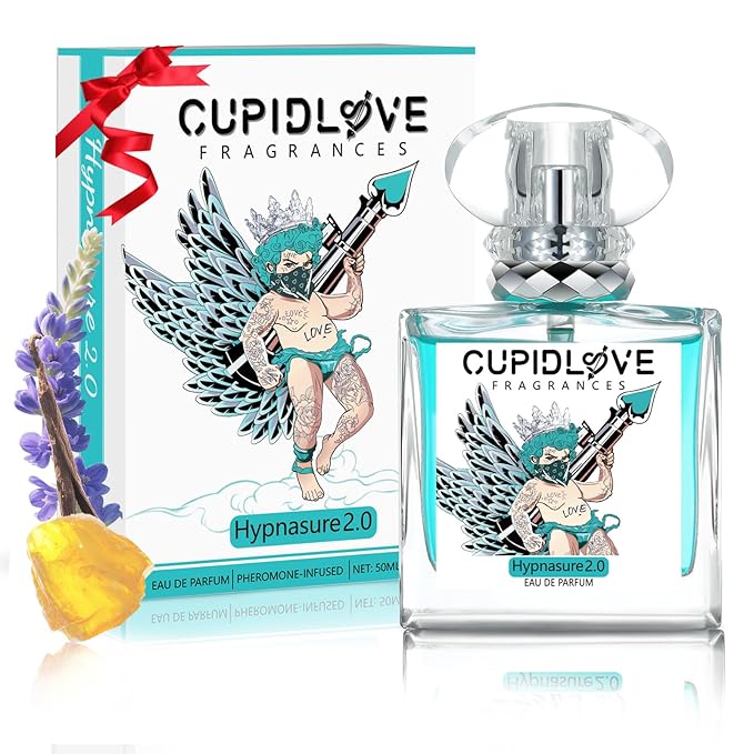 CUPIDLOVE Original Pheromone for Men's Hypnasure 2.0 - Infused Cologne - Real Pheromone Perfume EDP Fragrance -Long Lasting - Enhance Attraction Valentine's Day Gift