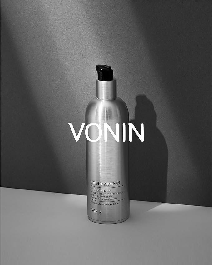 (One-Shot Fluid, 6.1fl oz - Men's Comprehensive Skincare, Travel Essentials. Moisturized, Revitalized Skin by LG Beauty. Aloe Vera, Niacinamide, Natural Extracts.