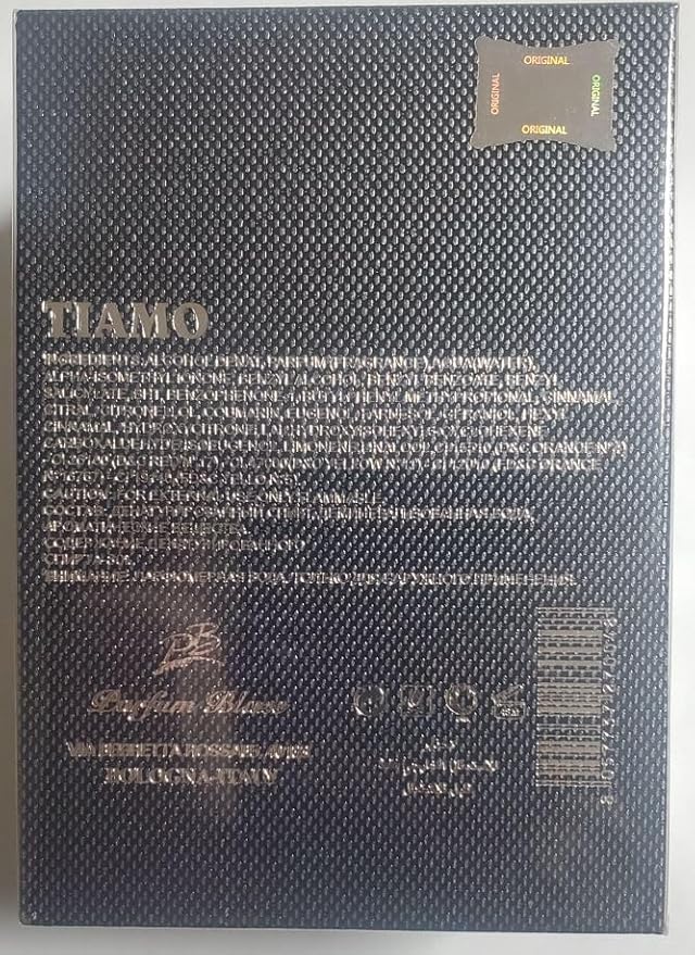 Tiamo Eau De Toilette For Men 3.4 oz / 100 mL