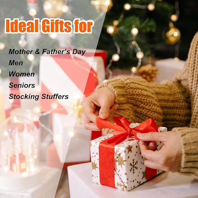 Eyebrow Trimming Scissors with Comb, Gifts For Men Women Stocking Stuffers, Stainless Steel