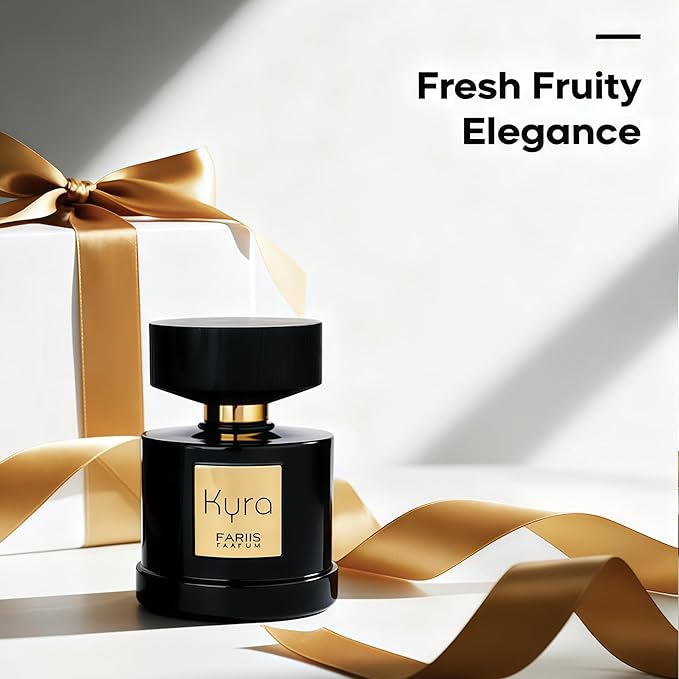 KYRA SWEET SURPRISE Unisex Cologne | 100ml Long Lasting Pink Pepper & Agarwood Eau de Parfum | Luxury Leather & Musk Scent Gift for Men and Women