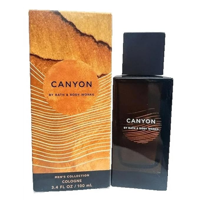 Bath and Body Works Men's Cologne Fragrance 3.4 Ounces Spray (Canyon)