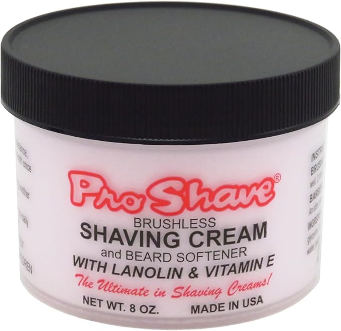 Brushless Shaving Cream & Beard Softener 8 Ounce (235ml) (2 Pack)