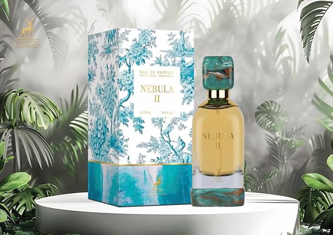Maison Alhambra Nebula II – Floral, Sweet, Woody, Amber – Eau de Parfum Spray for Unisex, 3.4 Ounce / 100 ml