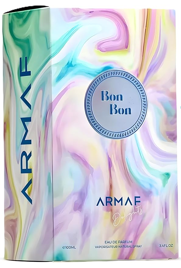Armaf Bon Bon – Fruity, Floral, Gourmand – Eau de Parfum Spray Long-Lasting Fragrance for Unisex, 3.40 Ounce / 100 ml