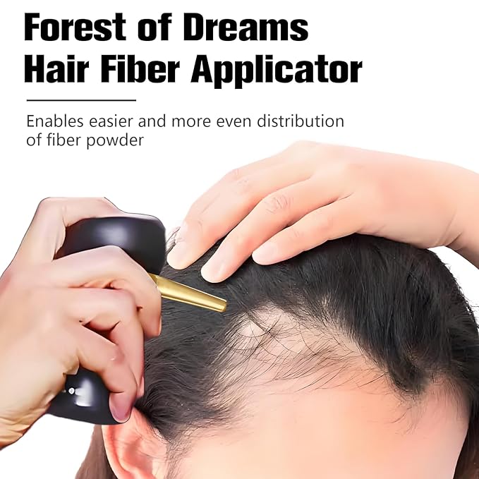 Hair Fiber Spray Applicator – Applicator Pump Nozzle for Hair Building Fiber Bottle,1 Applicator