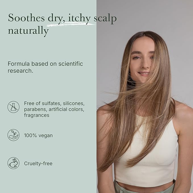 GOOD&ALL Tea Tree Conditioner for Dry Itchy Scalp with Peppermint - Sulfate/Sulphate, Silicone, Paraben, Fragrance Free - Anti Frizz - 13.5 fl oz