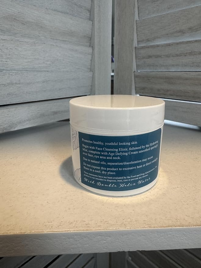 Martine: Pure & Simple Night time Moisturizer for Women & Men, Made with Double Helix Water & All Natural Ingredients Such as Coconut Oil And Vitamin E (2 Oz)