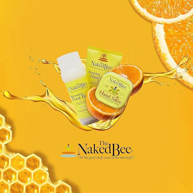 The Naked Bee Gel Cleanser Facial Wash (5.5 oz) Hydrating & Moisturizing - Daily Gel Cleanser Face Wash for All Skin Type with Orange Blossom Honey