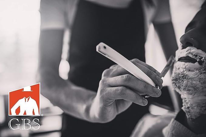 G.B.S Wooden Brush and Shaving Razor Stand, Shave Razor and Shave Brush Storage, Durable Professional Barber Choice Shaving Accessories for Men