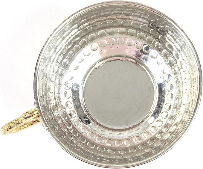 Copper Lather Cup – Turkish Hand-Hammered Traditional Grooming Accessory – Safety Razor Bowl & Brush Holder – Classic Barber Shop Utensil