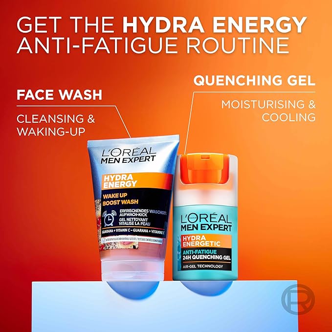 L'Oreal Men Expert Hydra Energetic Anti-Shine Moisturiser 50ml
