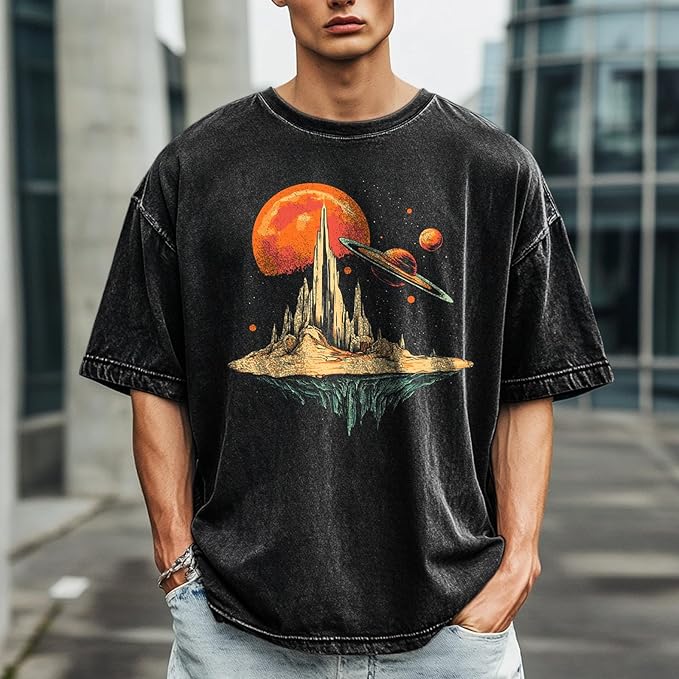 T Shirts for Men Moisture Wicking Vacation Stylish Body Shaper Soft and Comfy Short Sleeve Round Neck Undershirt