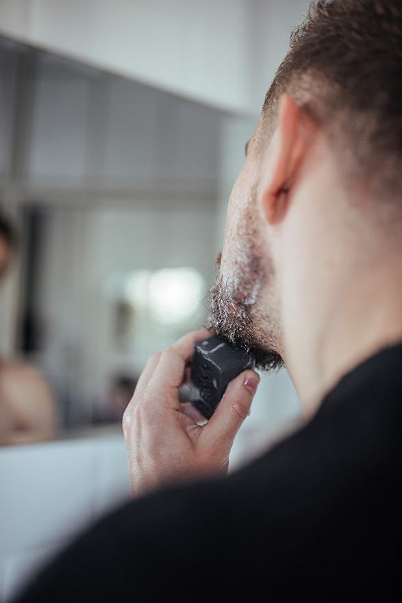 Zew For Men - Natural Beard Soap Bar With Activated Carbon 81g