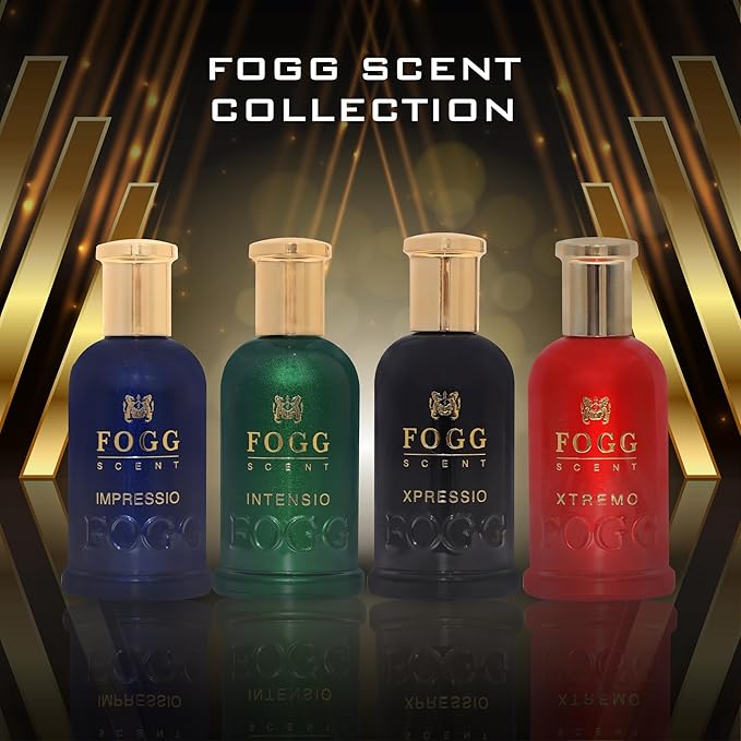 Fogg Scent Impressio Eau de Parfum for Men | Fresh Woody Aromatic Perfume | Daily Wear Fragrance with Green Apple & Bergamot | Long Lasting EDP | 3.38 oz (100 ml)