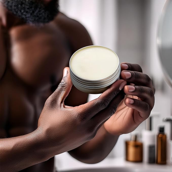 Beard Balm - Deep Conditioning & Softening Balm - Beard Oil for Men Growth - Tames & Nourishes - Hydrates & Thickens - Natural Oils & Butters - 2oz