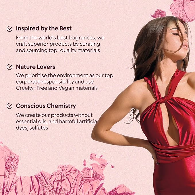 BellaVita Luxury GLAM Perfume for women | Notes of African Orange, Jasmine & Patchouli | Long-Lasting Floral & Woody Fragrance | Premium Perfume Oil imported from France, 100ml