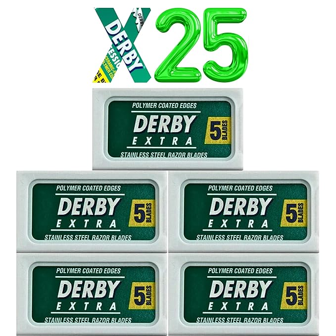 Derby Professional Doble Edge Razor Blades for straight razor (25)