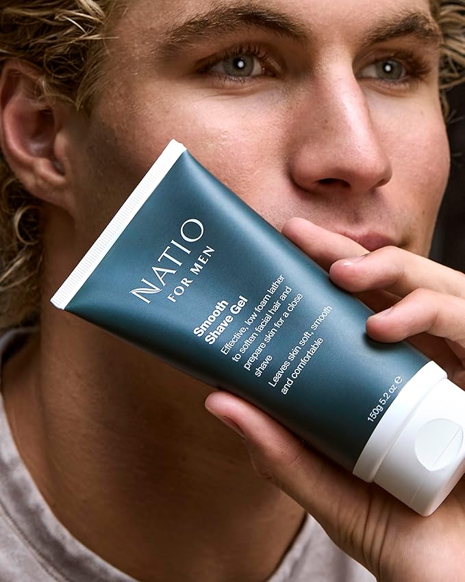 Natio Men's Smooth Shave Gel 150g