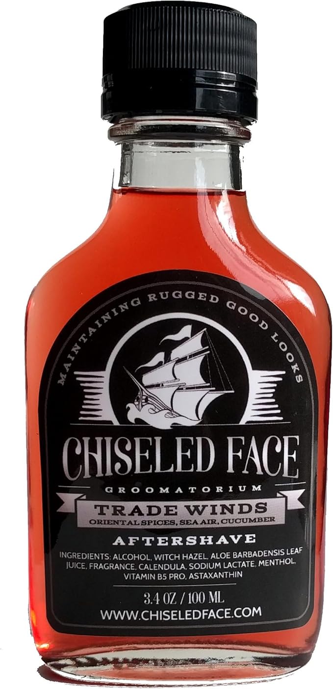 Trade Winds Aftershave Splash by Chiseled Face Groomatorium - Handmade, Small Batch, Luxury Grooming Products