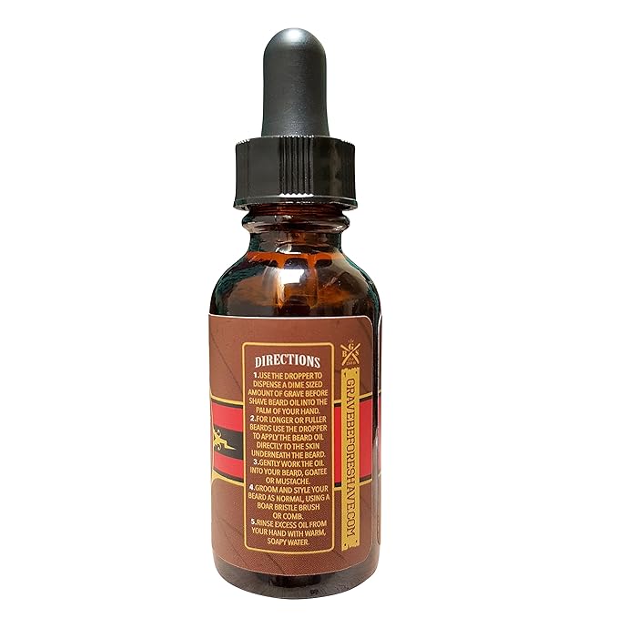 Grave Before Shave™ Cigar Blend Beard Oil