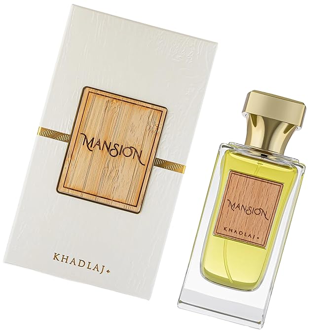 Khadlaj Mansion – Gourmand, Woody, Amber, Floral – Eau de Parfum Spray Long-Lasting Fragrance Unisex, 3.4 Ounce / 100ml