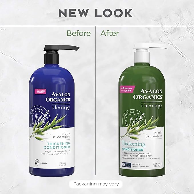 Avalon Organics Therapy Thickening Conditioner Biotin B-Complex, 32 oz