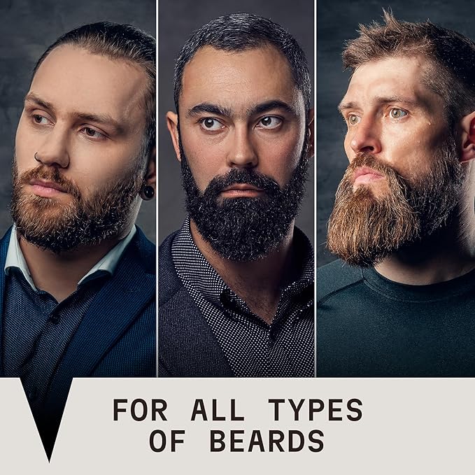 Striking Viking Beard Balm for Men - Pack of 4, 1 Oz Tins, Assorted Scents - Hydrating Balm & Moisturizer - Beard Butter Variety Pack