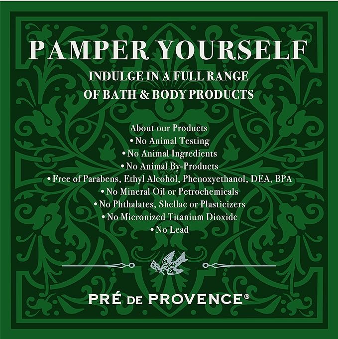 Pre de Provence Bergamot & Thyme Men's Fragrance Collection, Shave Cream, 75 ML