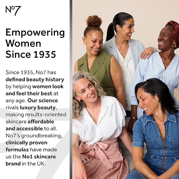 No7 HydraLuminous+ Hydrating Whipped Day Cream - Hyaluronic Acid Facial Moisturizer with 2% Vitamin B3 Niacinamide for Skin Barrier Repair & Visibly Healthy-Looking Skin (1.69 Fl Oz)