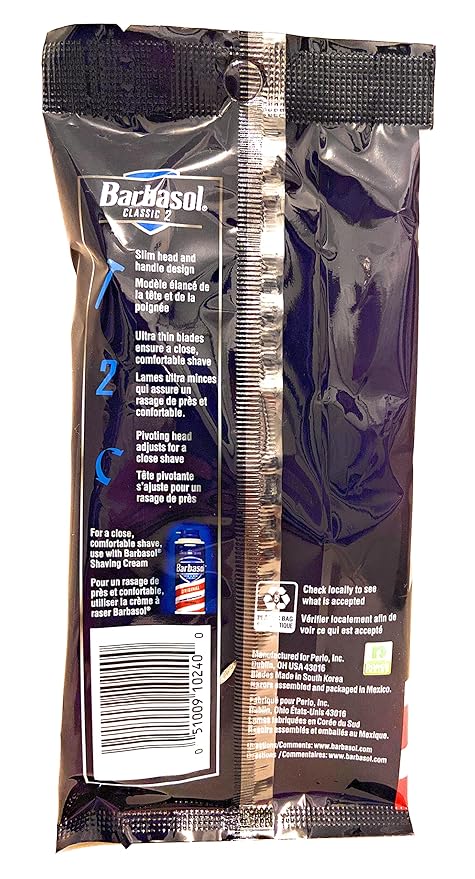 Barbasol Classic 2-4 razors
