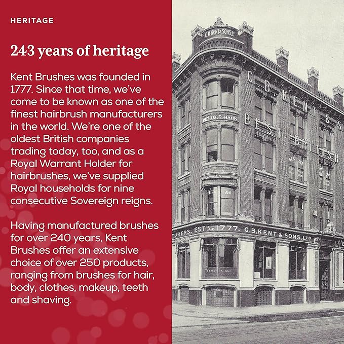 Kent 87T TW Handmade Folding Pocket Comb for Men, Fine Tooth Hair Comb Straightener for Everyday Grooming Styling Hair, Beard or Mustache, Use Dry or with Balms, Saw Cut Hand Polished, Made in England