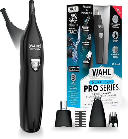 The Grooming Detail That Changes Everything Why the Wahl Pro Series Rechargeable Eyebrow, Ear & Nose Hair Trimmer Is a Quiet Game-Changer